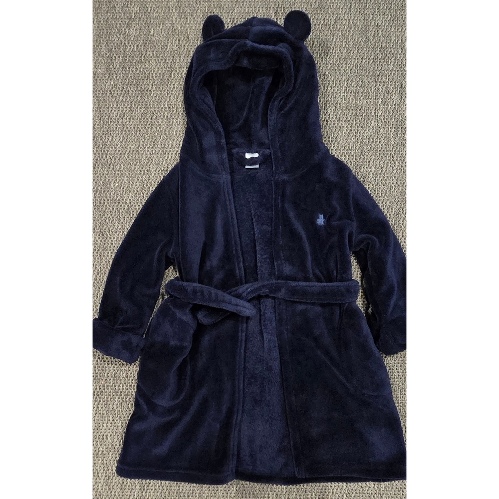 BABY GAP Dark Blue Hooded Robe